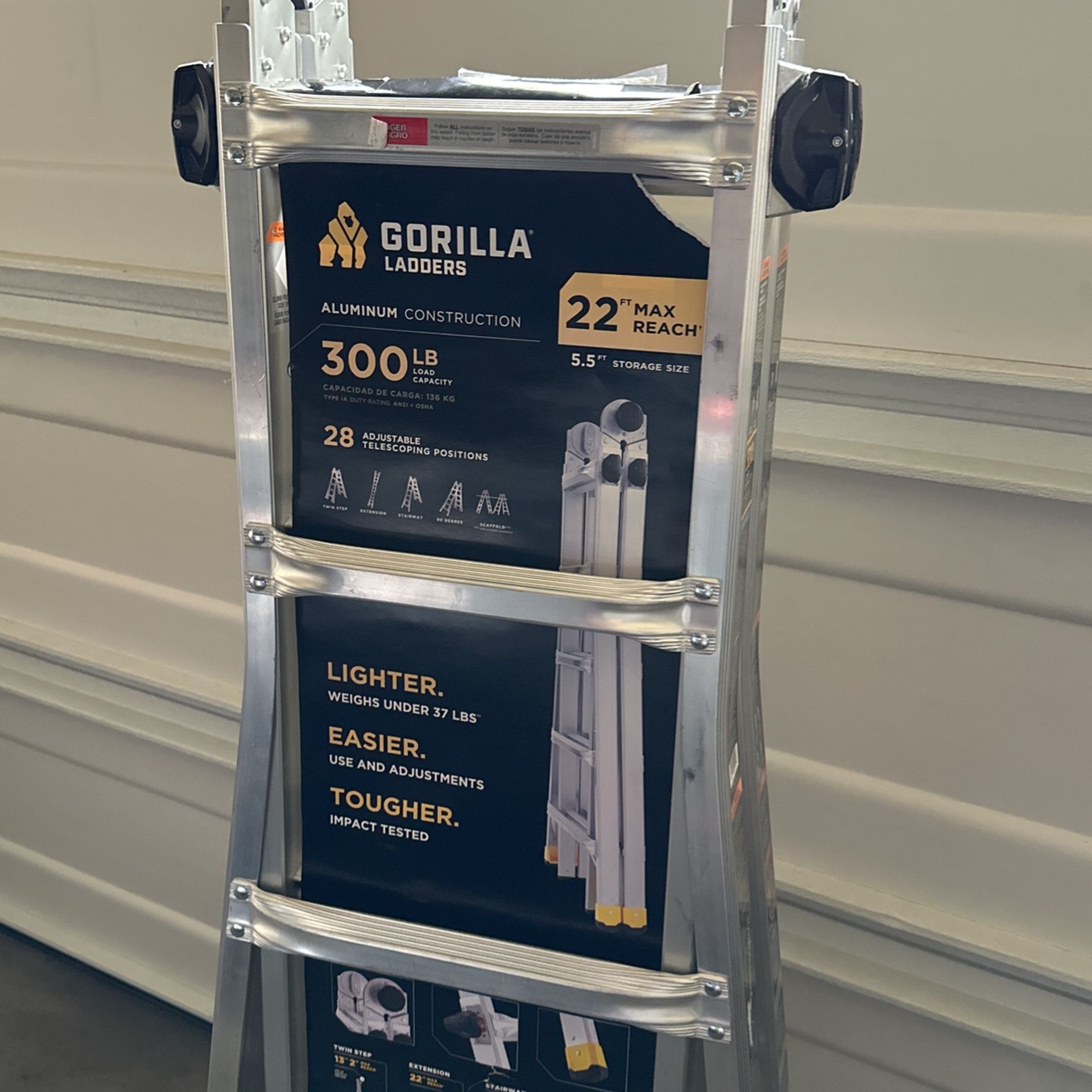 Gorilla 22 Ft Reach Multi Position Ladder For Sale In Puyallup WA gorilla-22-ft-reach-multi-position-ladder-for-sale-in-puyallup-wa