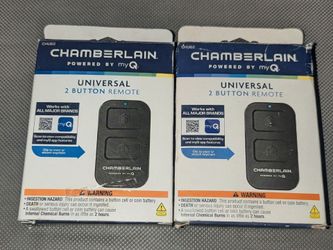 Chamberlain CHU62 Universal 2 Button Garage Remote (x2)