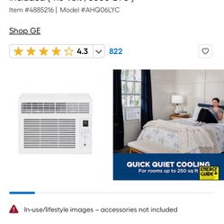 GE Window Air Conditioner Brand New 
