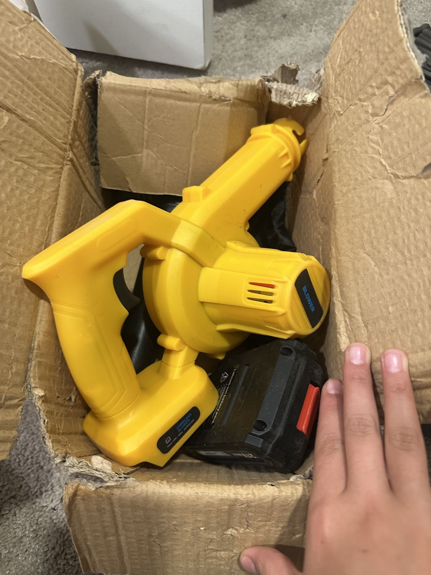 Mini blowers (2 batteries)