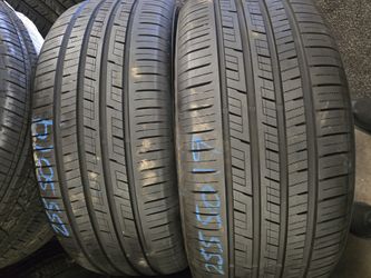 2 Tires 255.50.19 Aplus Pro Racing 99 % Tread Dot 3425