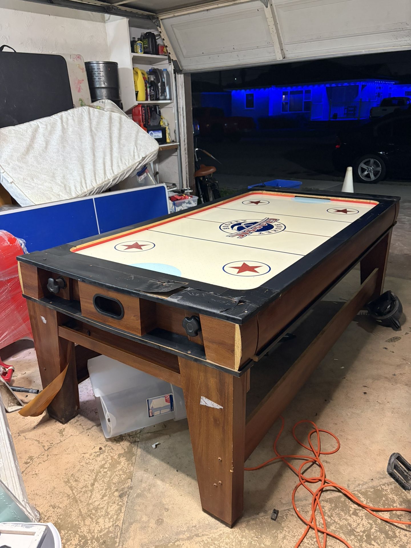 3 In 1 Game Table (pool, ping pong, air hockey)