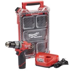 Milwaukee Tool 2404-21P Hammer Drill Kit 1/2-Inch M12 FUEL ™(Special Edition)