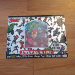 Sticker Activity Pad Avengers 