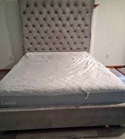Queen Size Bed Frame- Mattress Optional 