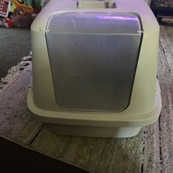 Enclosed Cat Litter Box XL 