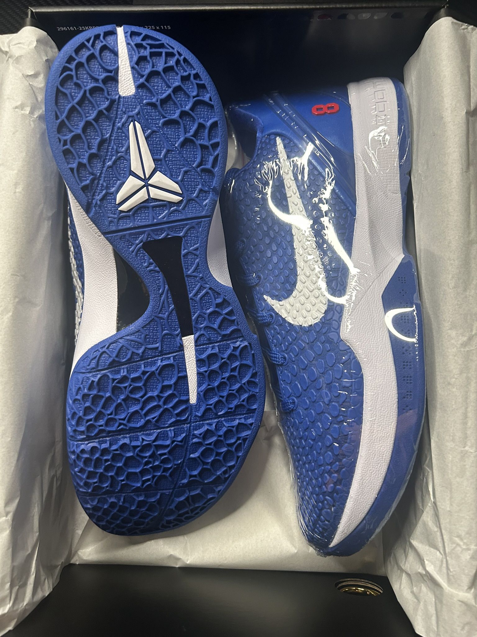 Kobe 6 Dodgers Size 10 New