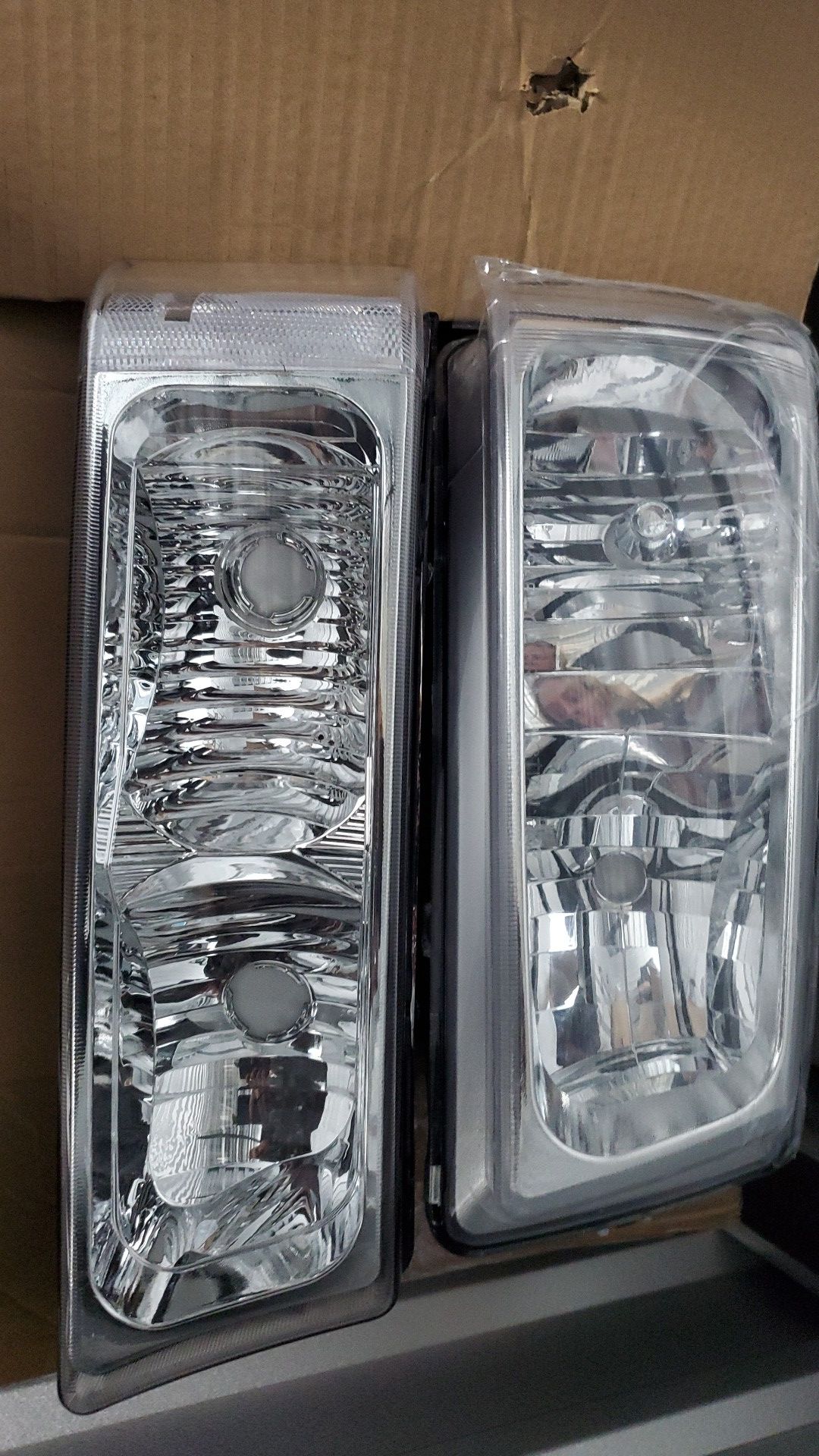 Chevy Silverado headlights