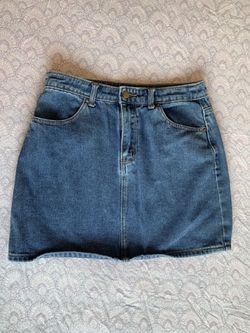 Denim skirt