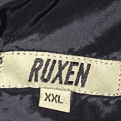 Ruxen Men’s XXL Italian Down Puffer Jacket NWT Black.. (NEW HAVEN, PICKUP ONLY!.)