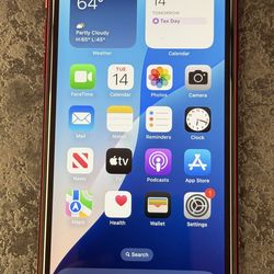Apple iPhone XR - 64 GB - (PRODUCT)RED (Unlocked) 87% Battery Great Condition