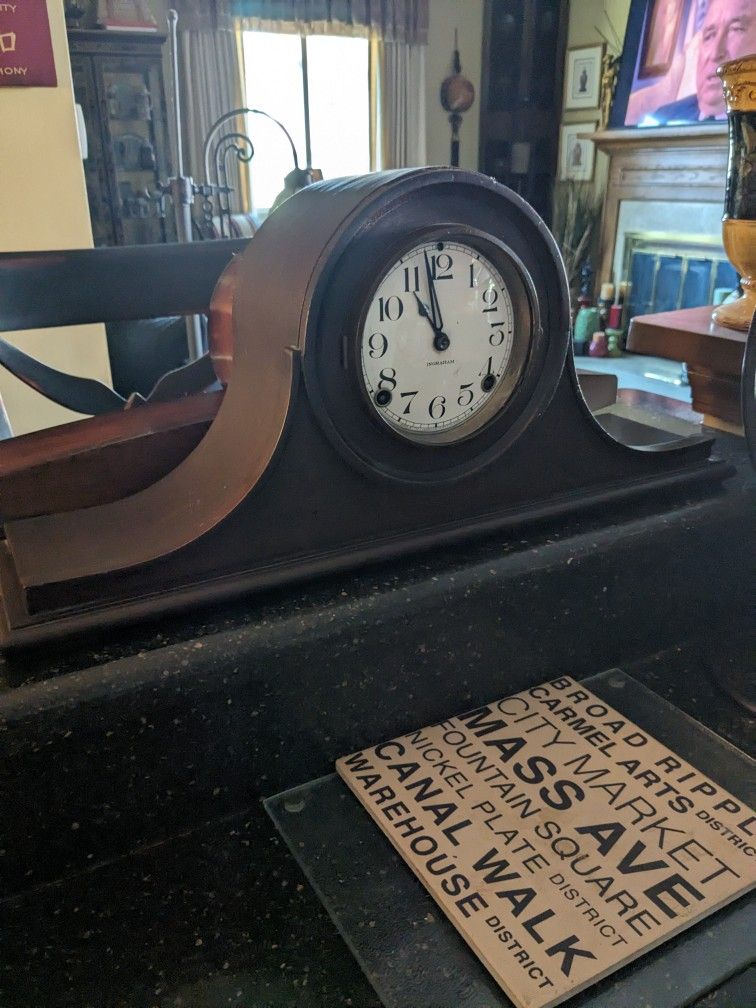 Antique Ingrahm Manual Clock