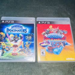 PS3 SkyLanders Imaginative And Supercharger  Games 