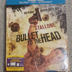 Blu Ray Bullet To The Head Sylvester Stallone Combo Movie Pack 