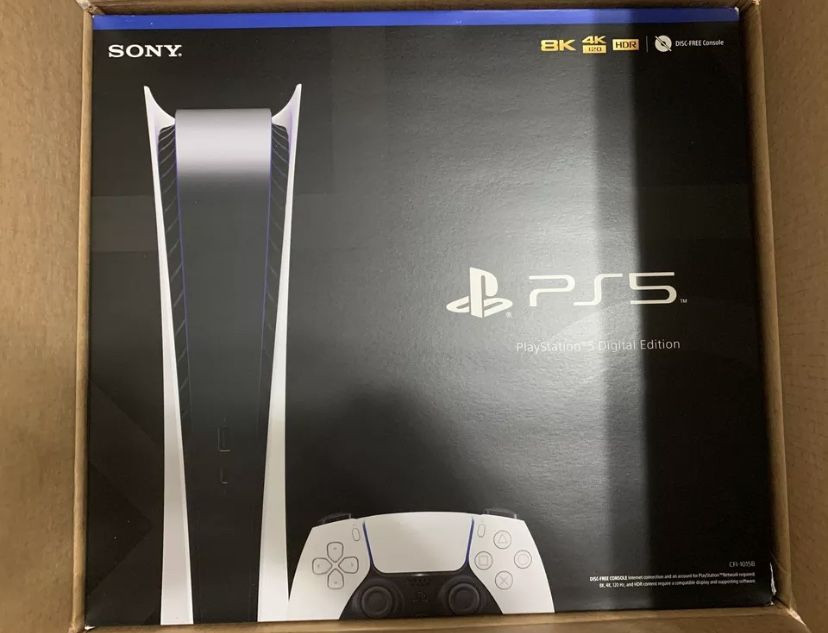 PlayStation 5 PS5 Digital Edition Version Console