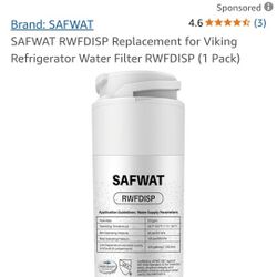 SAFWAT RWFDISP Replacement for Viking Refrigerator Water Filter RWFDISP 