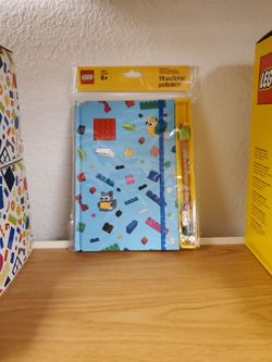 LEGO Journal With Pencil