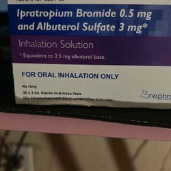 Ipratropium Bromide And Albuterol Solution 