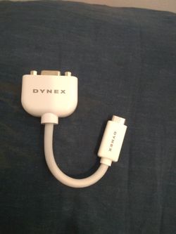 Mini DVI to VGA adapter