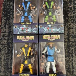 Mortal Kombat Klassic figures