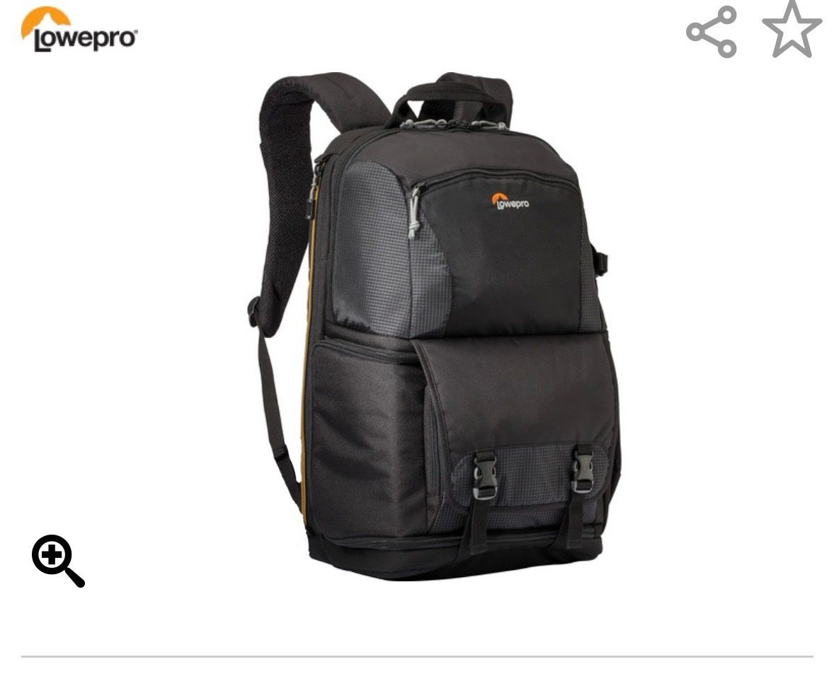 Lowepro Fastpack BP 250 AW II Camera Laptop Backpack. DP-3
