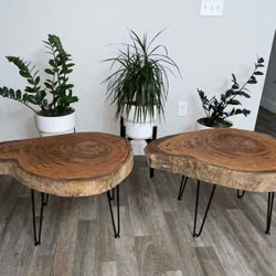 California Eucalyptus Custom Handmade Night Stands / Coffee Tables / Side Tables 