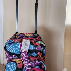 Rockland
Rockland Roadster Rolling Backpack brand new  $30