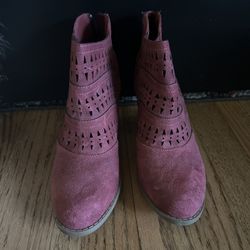 Diba Shoes/Booty Burgundy 