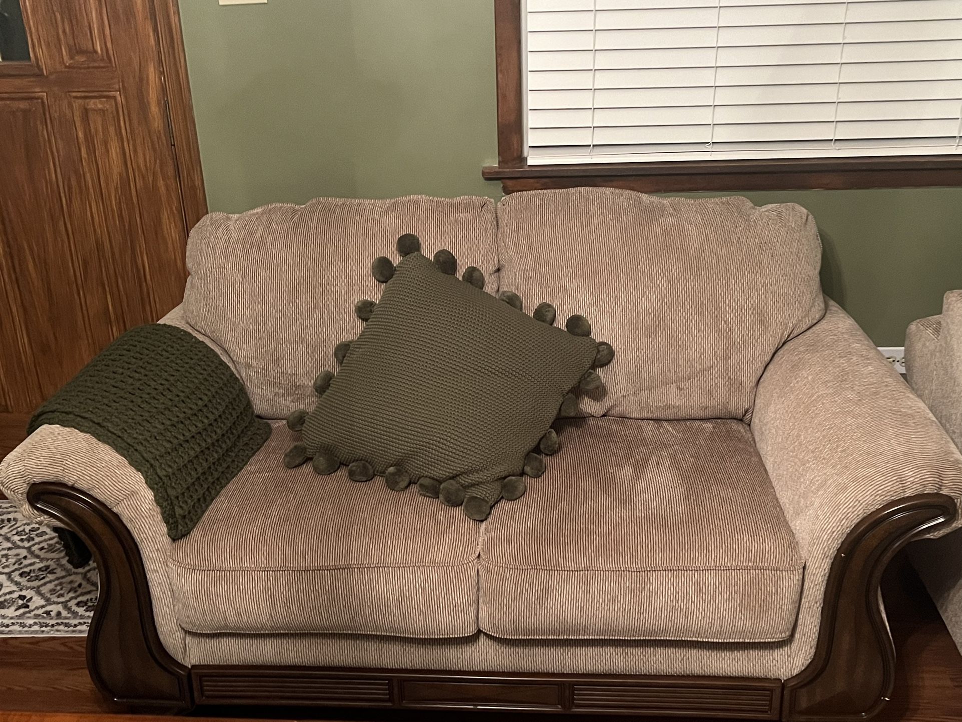 (2) Ashley Furniture Loveseat