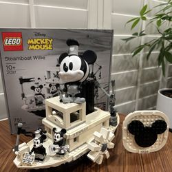 Lego Mickey Mouse Steamboat With Building Instructions Manual PICK UP ONLY