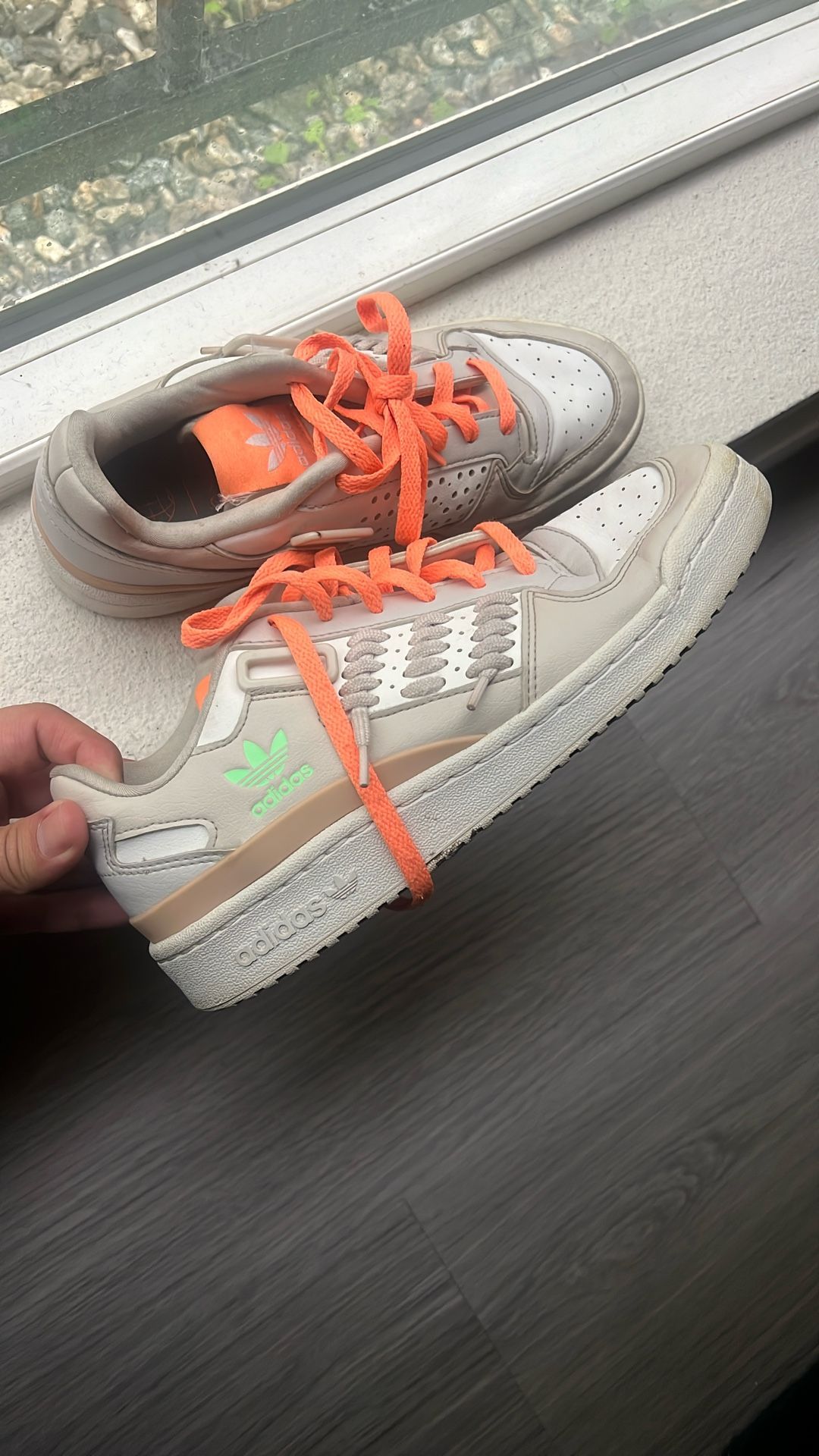 Adidas - Orange - Size 8.5