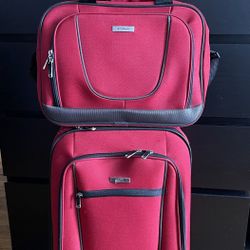 2 Piece Carry On Luggage Set