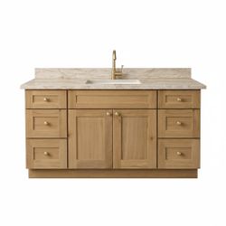 Large 60-Inch Bathroom Vanity for Master Bath Remodel 