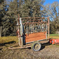 Cattle Squeeze Shute 