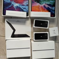 Apple Product Boxes 