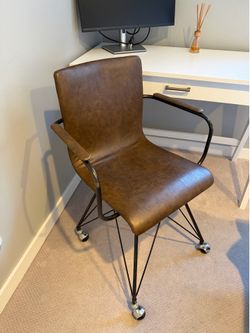 West Elm Vegan Leather Office Chair