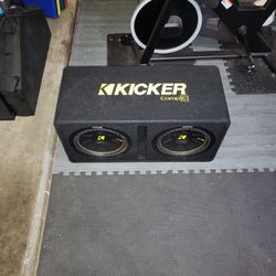 Dual 12 Inch Subwoofers (Kicker)