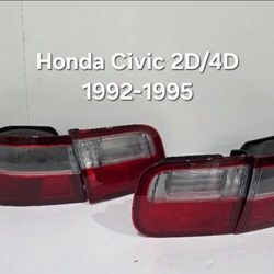 Honda Civic 1992-1995 Tail Lights 