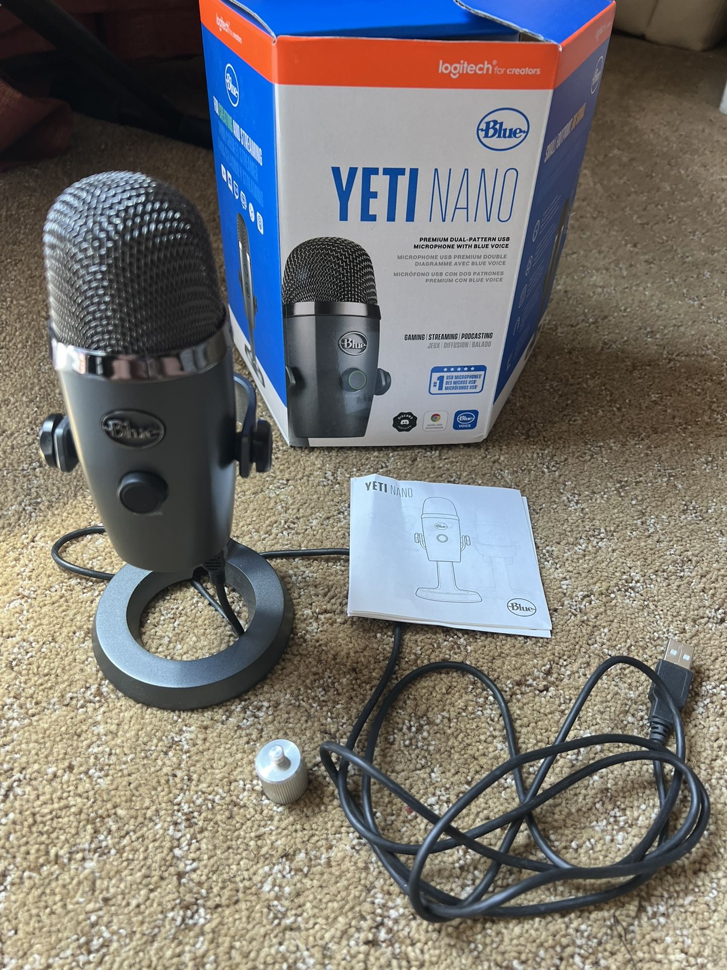 Yeti Nano USB Microphone 