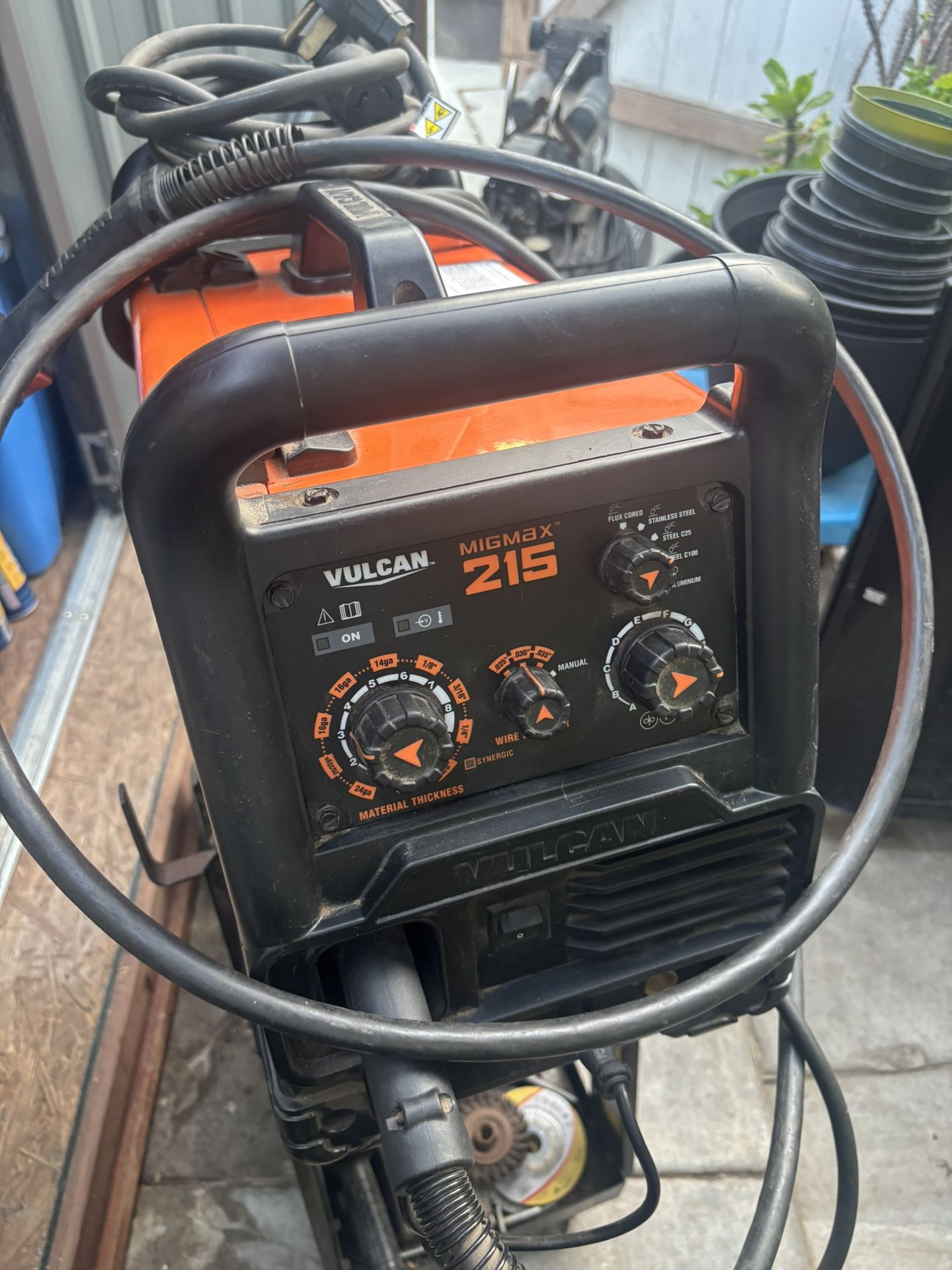 MiG Max 215 Welder Vulcan