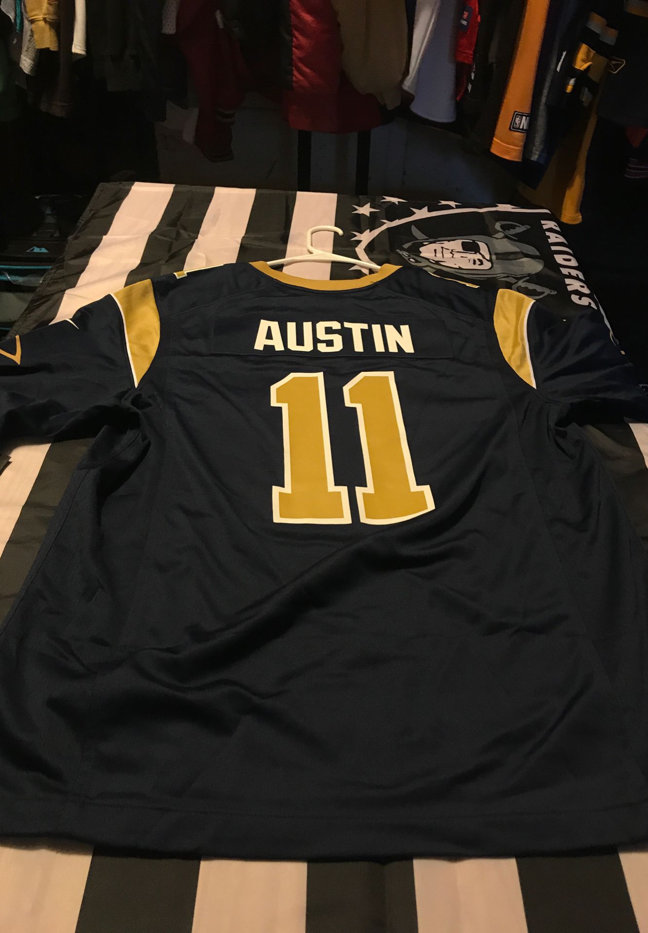 st louis rams 11 austin nike nfl football jersey mens large for Sale in  Winters, CA - OfferUp