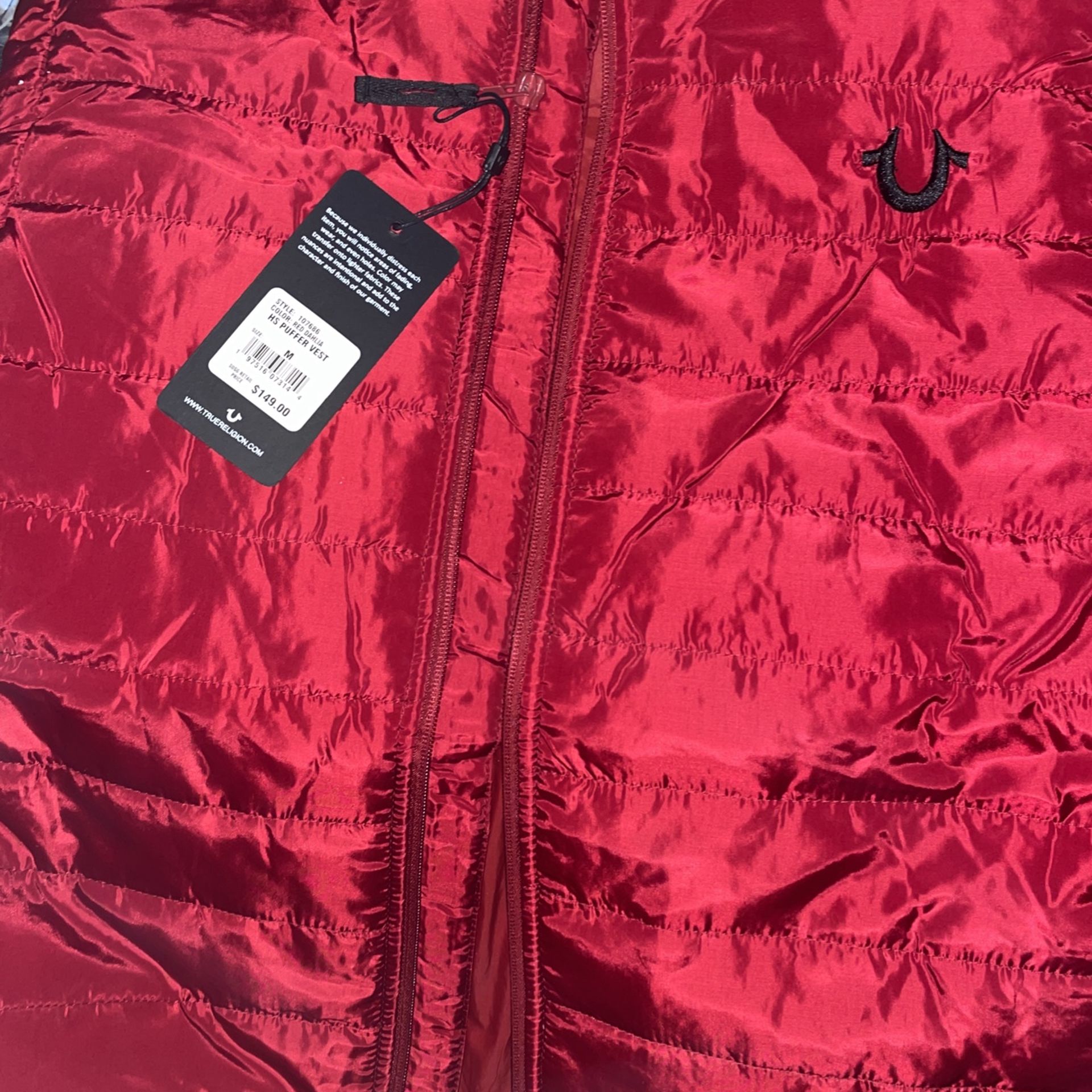 True Religion Puffer Vest