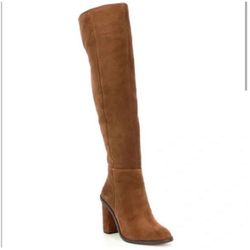 Gianni Bini Suede Over The Knee Boots