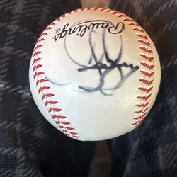 Jay Buhner Autographed Baseball no COA
