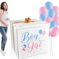 28 Inches Extra Large Gender Reveal Gift Box Kit Brand New 