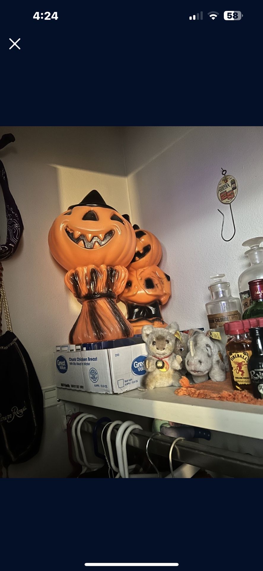 Halloween Blow Mold Lot Of (x2)