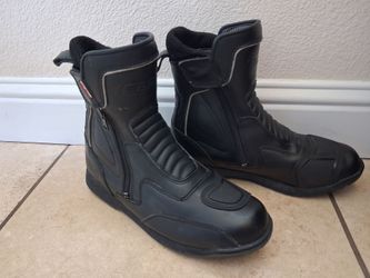 SEDICI Hipora 43 *Mens 10* Black Waterpr⁹oof Breathable Motorcycle Riding Boots
