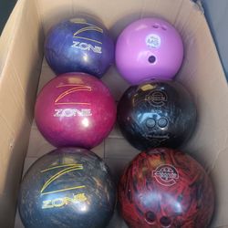 $20 Bowling Balls And Bags 