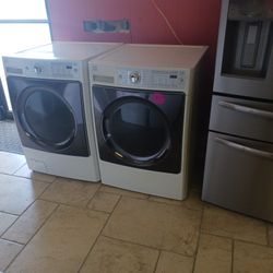 Kenmore Elite White Washer And Dryer Set 