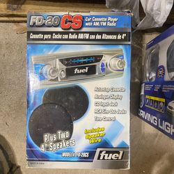 Car stereos cassettes and cd